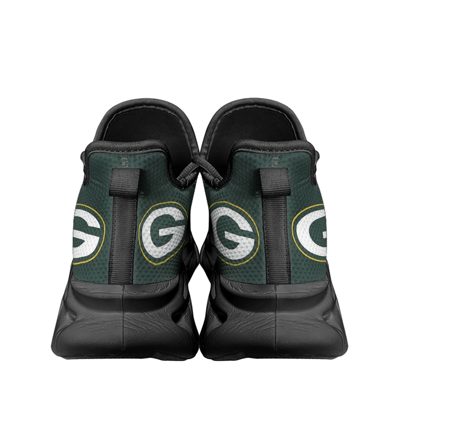 Ideafootwear Green Bay Packers Max Soul Shoes Sneakers For Men And Women 21