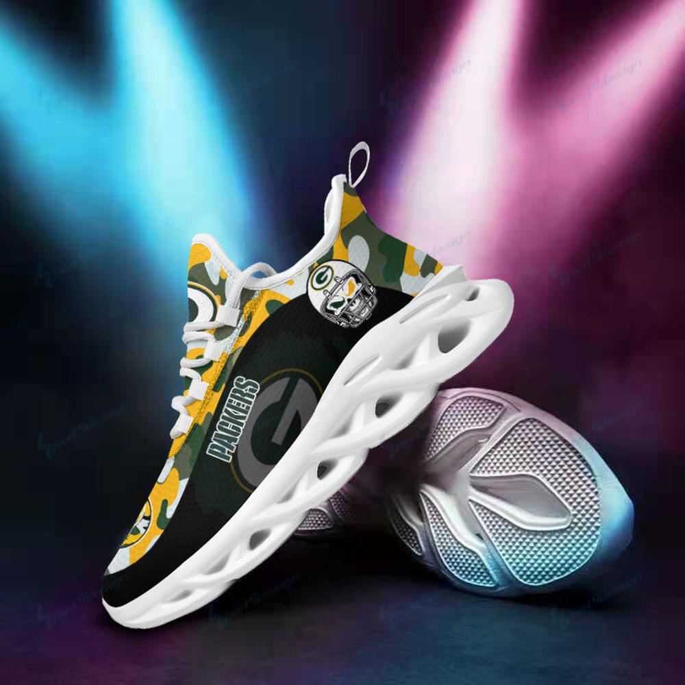 Ideafootwear Green Bay Packers Max Soul Shoes Sneakers For Men And Women 17