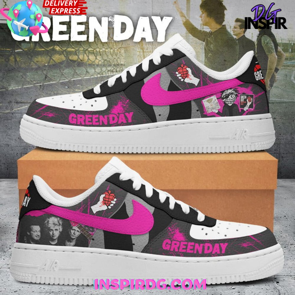 Ideafootwear Green Day Air Low-Top Sneakers Shoes For Men And Women 12