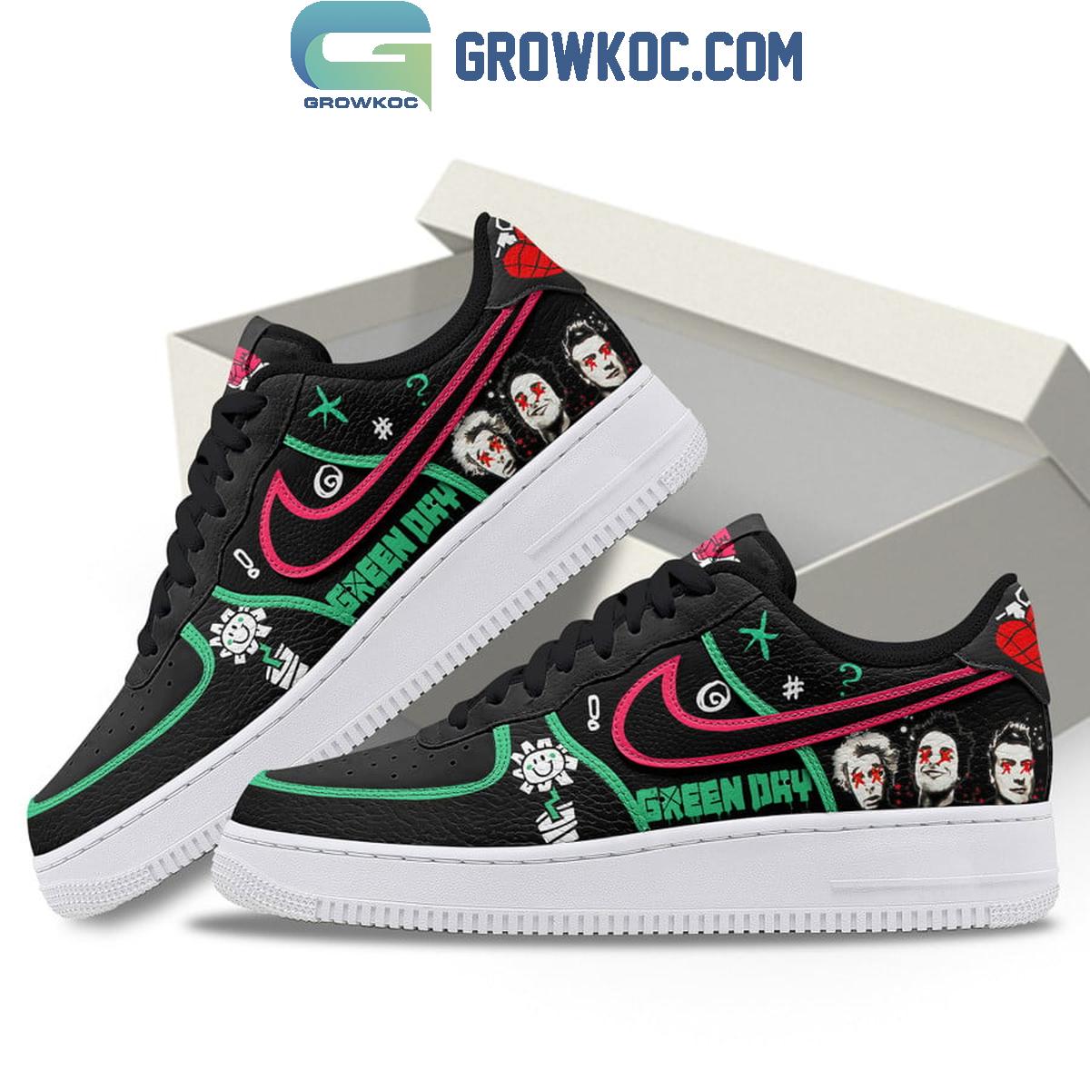 Ideafootwear Green Day Air Low-Top Sneakers Shoes For Men And Women 6