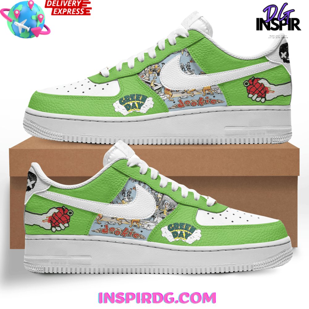 Ideafootwear Green Day Air Low-Top Sneakers Shoes For Men And Women 15