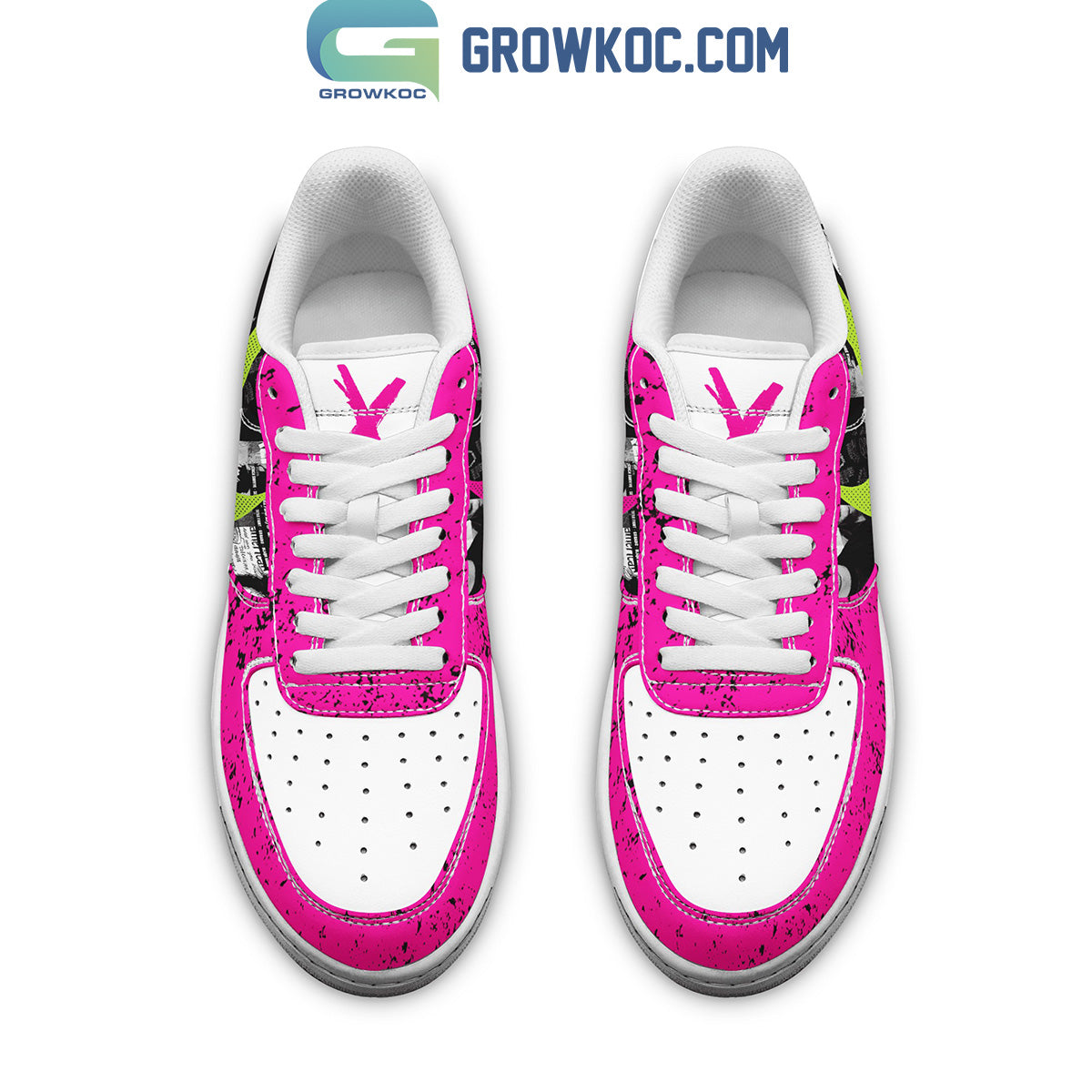 Ideafootwear Green Day Air Low-Top Sneakers Shoes For Men And Women 8