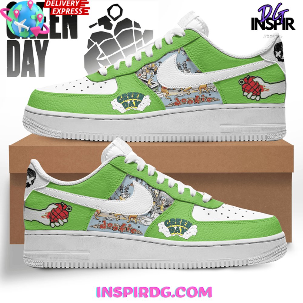 Ideafootwear Green Day Air Low-Top Sneakers Shoes For Men And Women 15