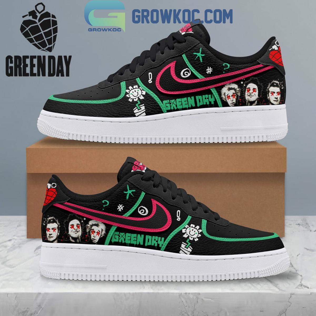 Ideafootwear Green Day Air Low-Top Sneakers Shoes For Men And Women 6