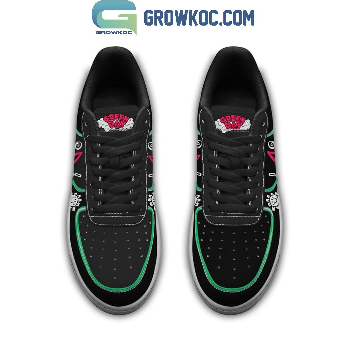 Ideafootwear Green Day Air Low-Top Sneakers Shoes For Men And Women 6