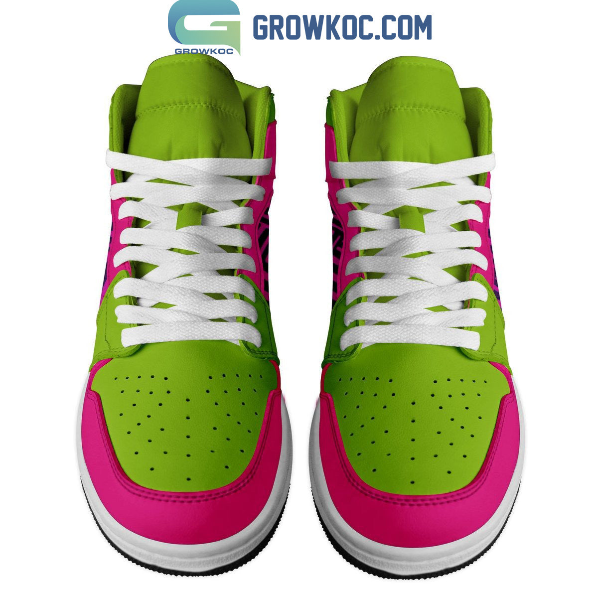 Ideafootwear Green Day AJ1 High Sneakers Shoes For Men And Women 1