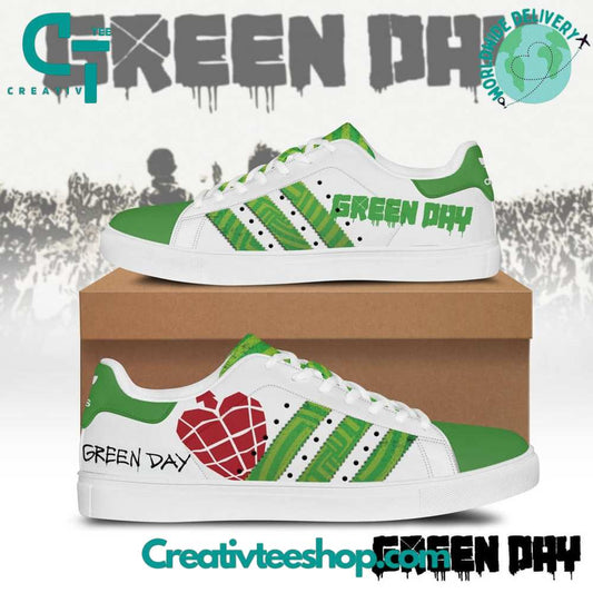 Ideafootwear Green Day  Skate Stan Shoes Sneakes For Men And Women 1
