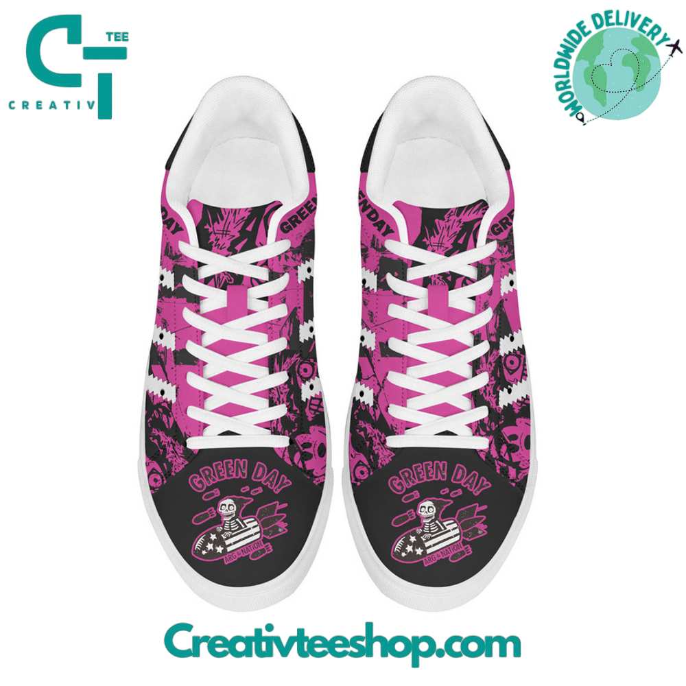 Ideafootwear Green Day  Skate Stan Shoes Sneakes For Men And Women 2