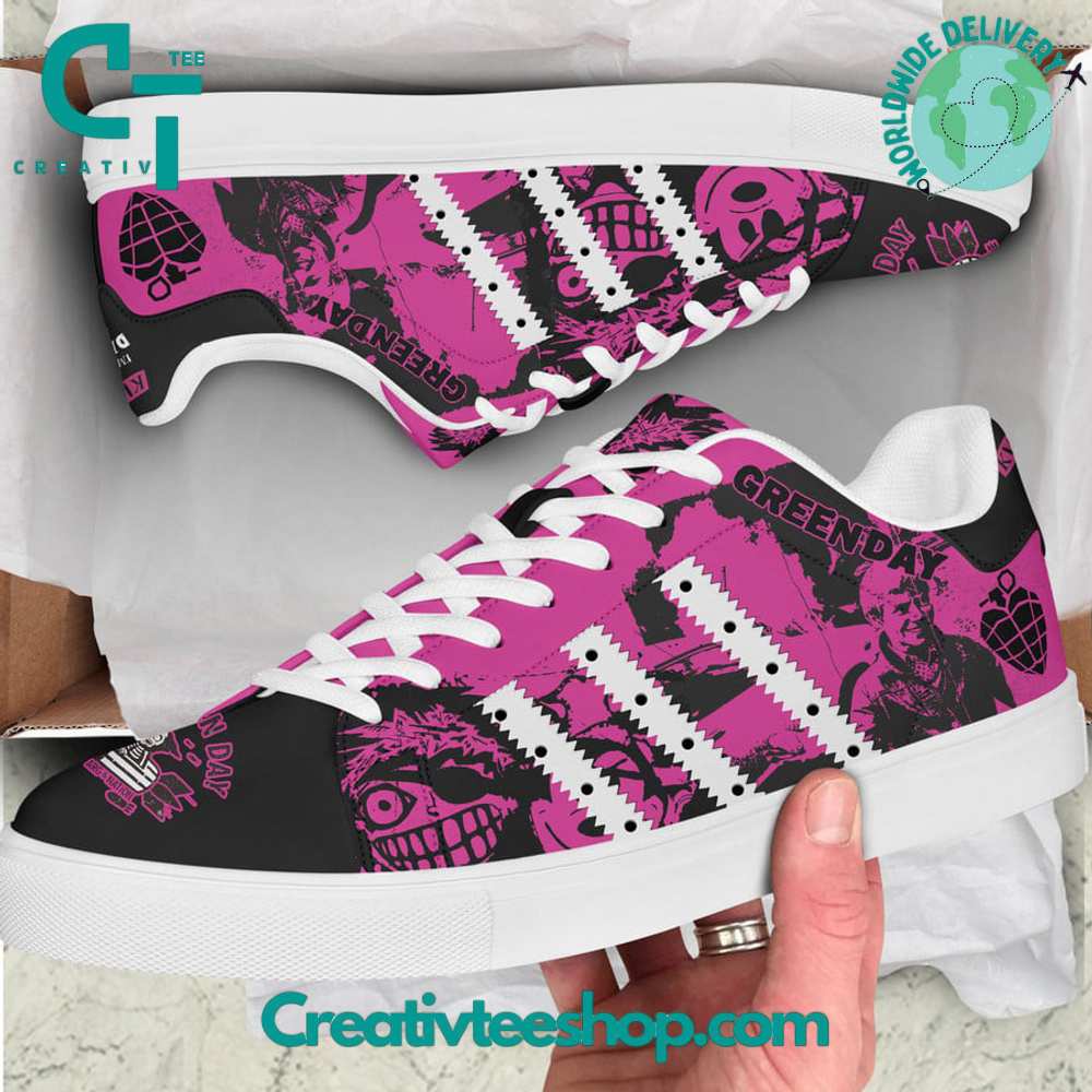 Ideafootwear Green Day  Skate Stan Shoes Sneakes For Men And Women 2