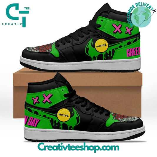 Ideafootwear Greenday Nimrod AJ1 High Sneakers Shoes For Men And Women 1