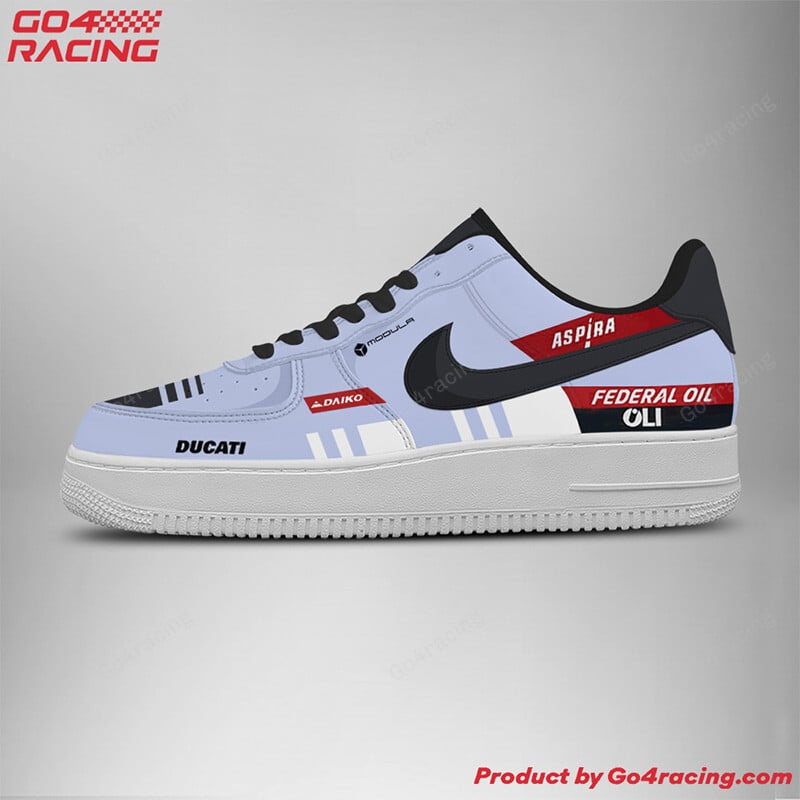 Ideafootwear Gresini Racing Ducati Air Low-Top Sneakers Shoes For Men And Women 1