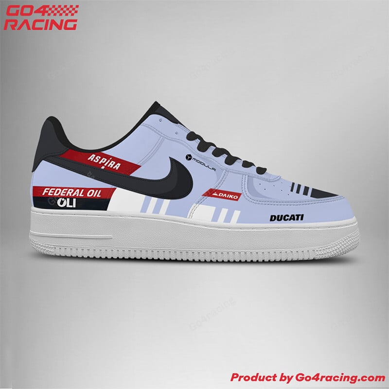Ideafootwear Gresini Racing Ducati Air Low-Top Sneakers Shoes For Men And Women 1