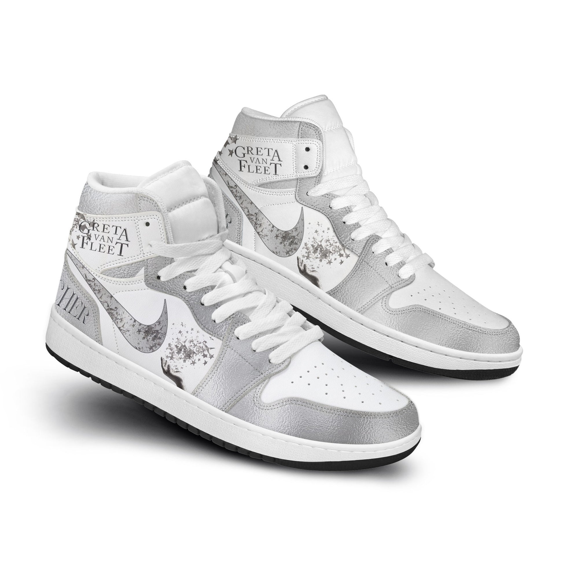 Ideafootwear Greta Van Fleet AJ1 High Sneakers Shoes For Men And Women 1