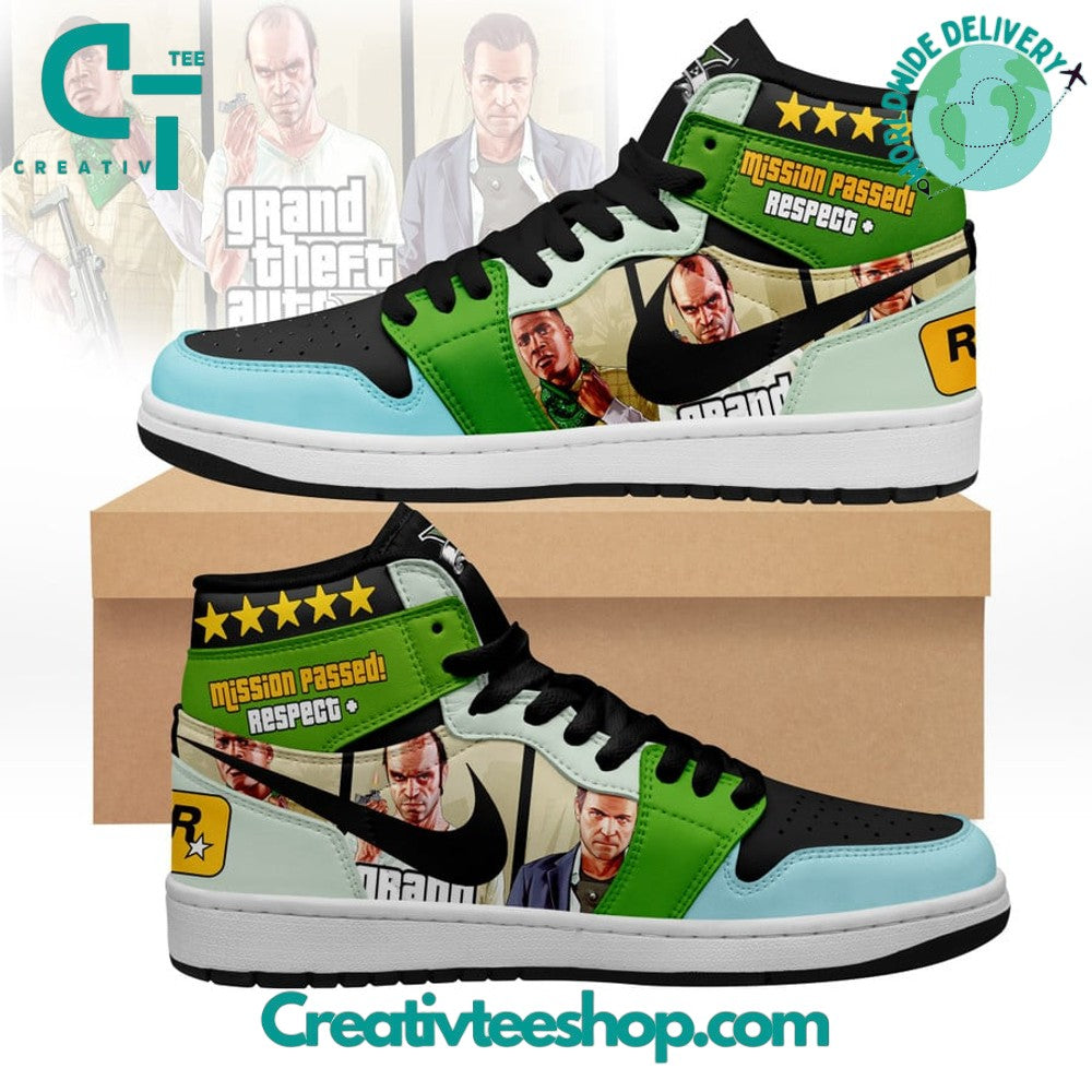 Ideafootwear GTA AJ1 High Sneakers Shoes For Men And Women 1