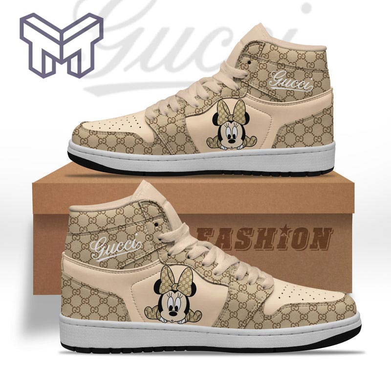 Ideafootwear Gucci AJ1 High Sneakers Shoes For Men And Women 11