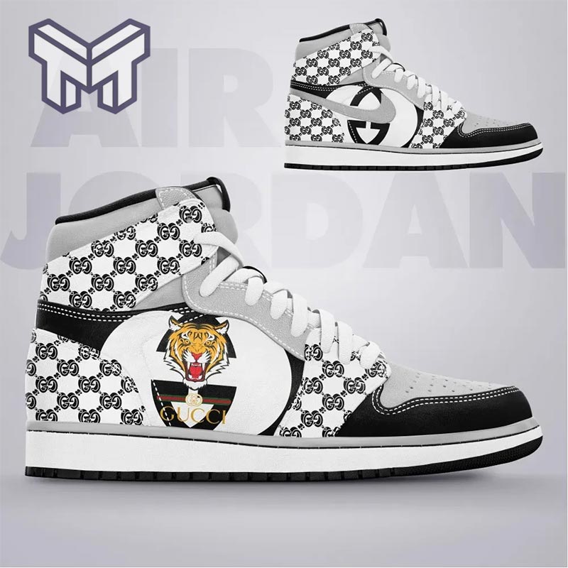 Ideafootwear Gucci AJ1 High Sneakers Shoes For Men And Women 1
