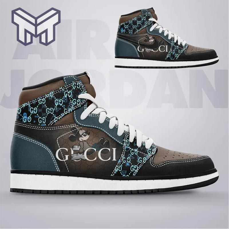 Ideafootwear Gucci AJ1 High Sneakers Shoes For Men And Women 12