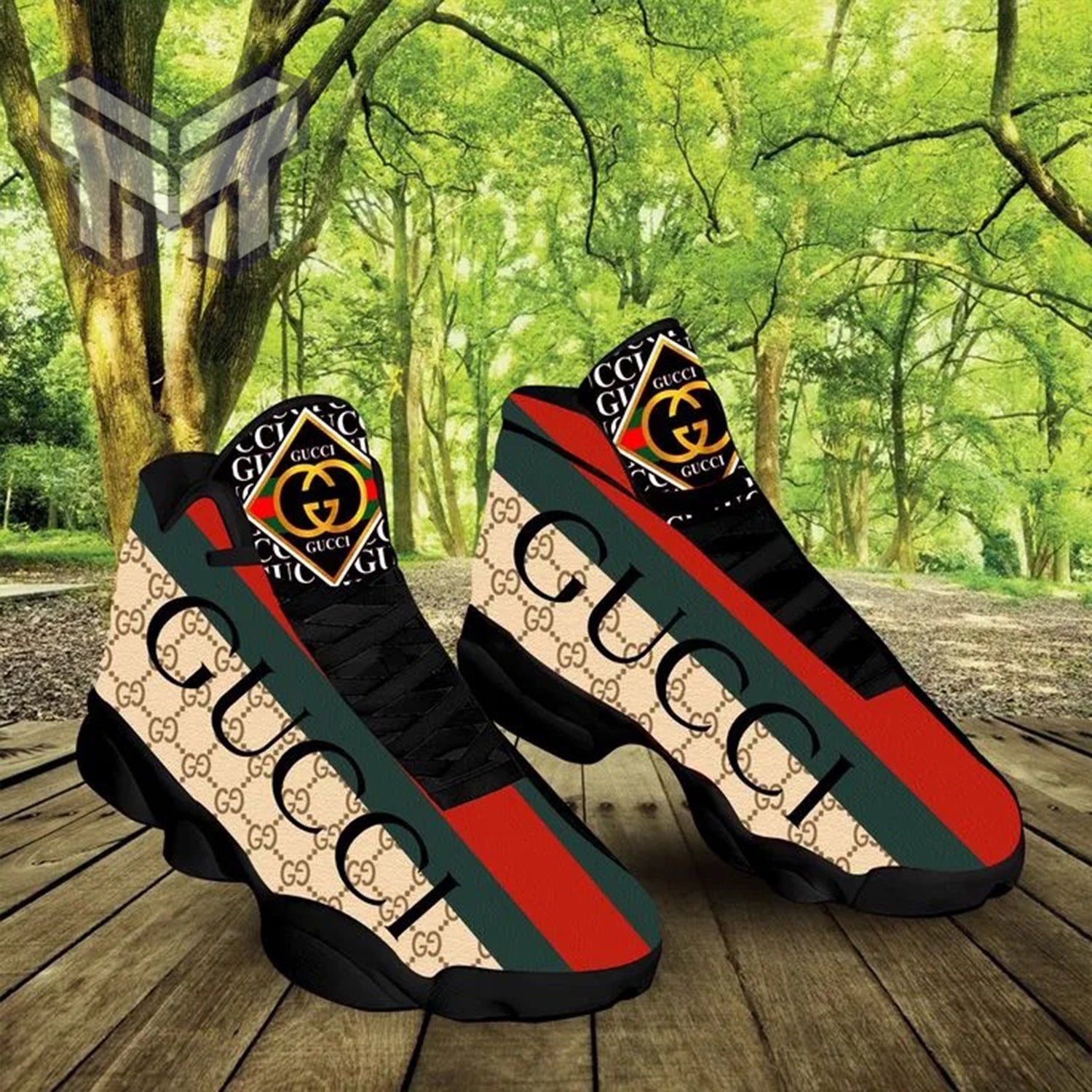 Ideafootwear Gucci AJ13 Sneakers Shoes For Men And Women 36