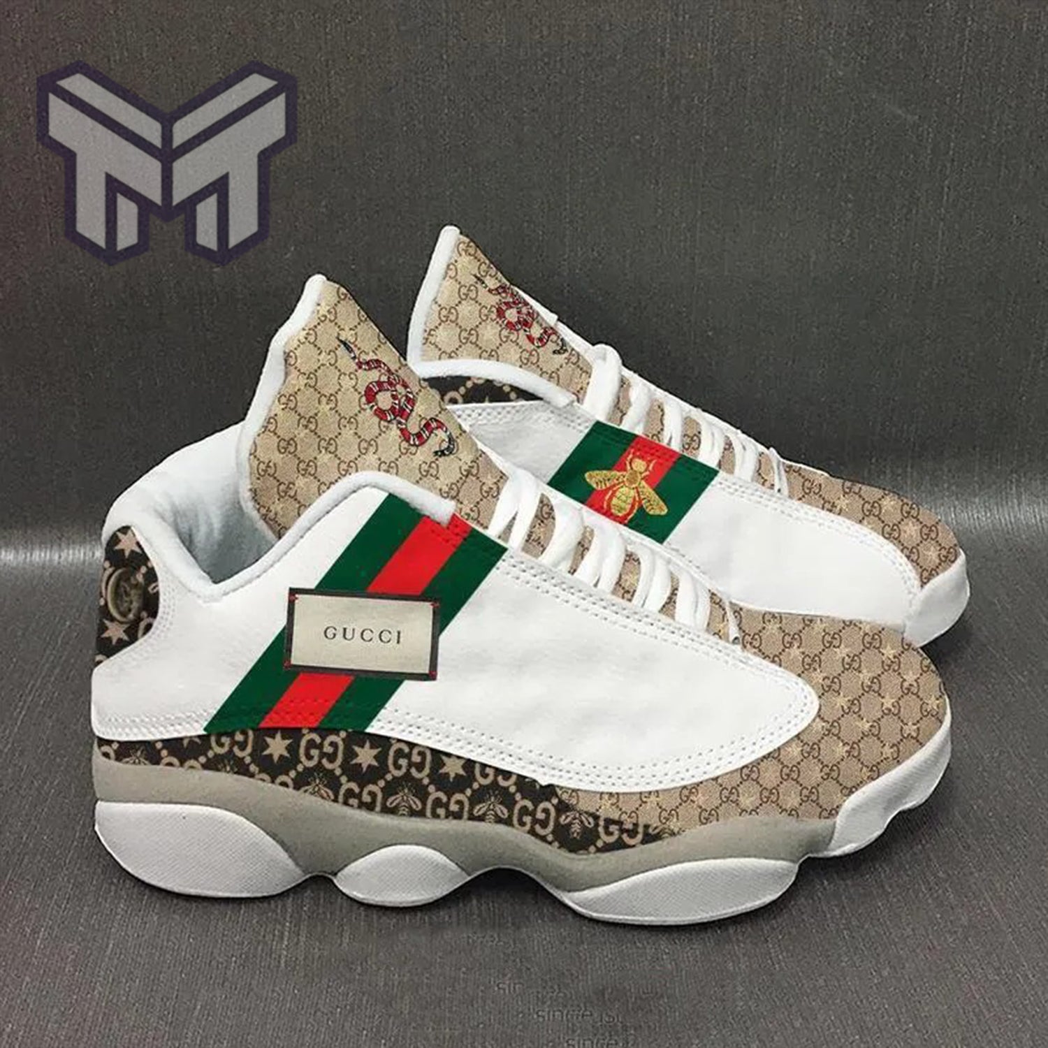 Ideafootwear Gucci AJ13 Sneakers Shoes For Men And Women 40