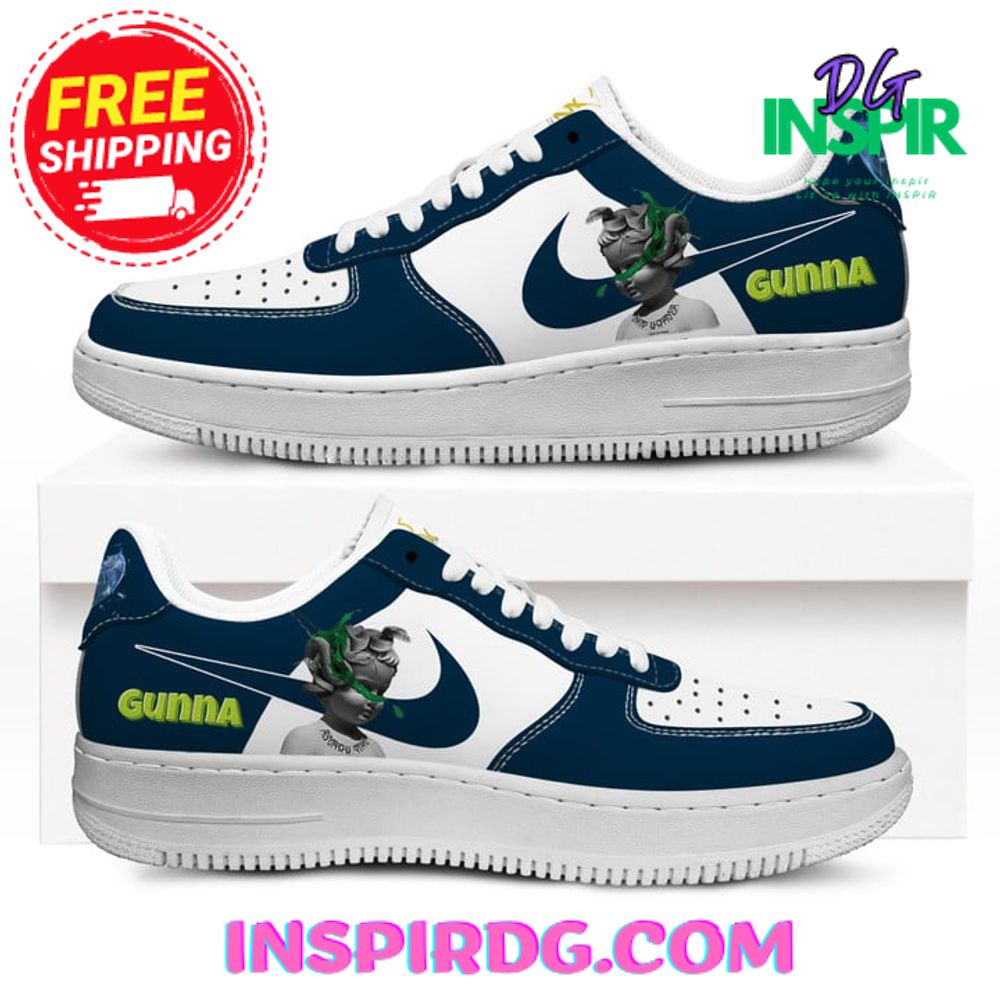 Ideafootwear Gunna Bachelor Air Low-Top Sneakers Shoes For Men And Women 2