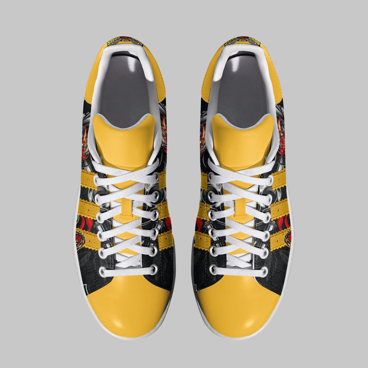 Ideafootwear Guns N' Roses Skate Stan Shoes Sneakes For Men And Women 2