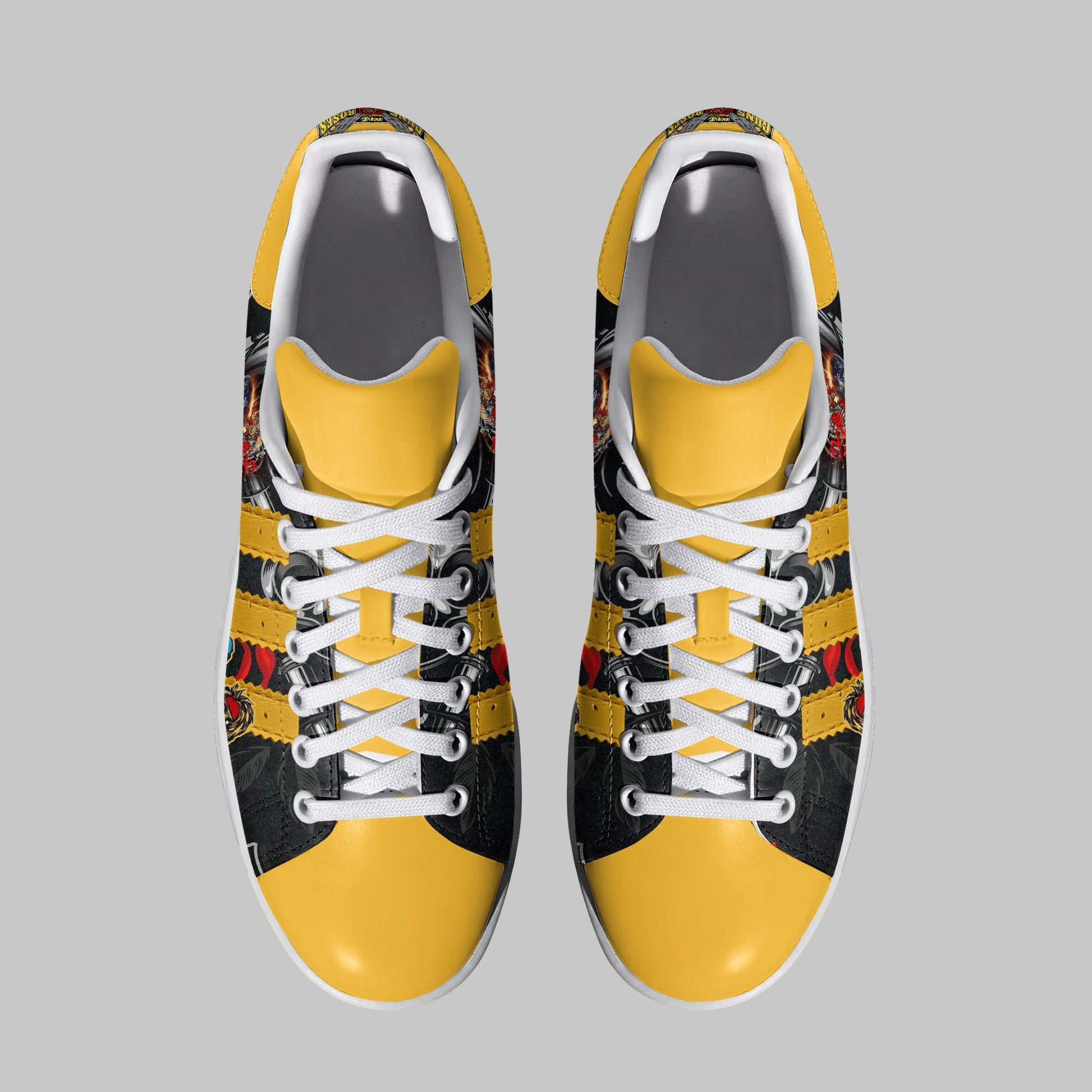 Ideafootwear Guns N' Roses Skate Stan Shoes Sneakes For Men And Women 2