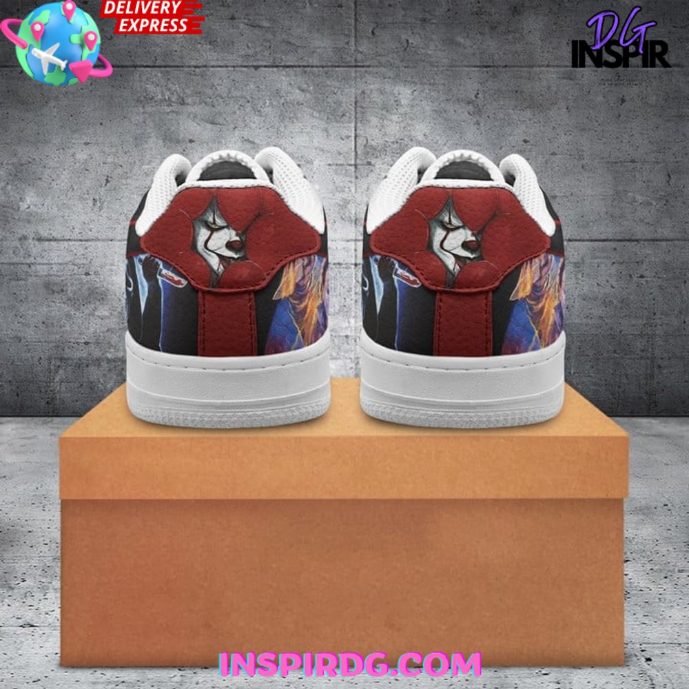 Ideafootwear Halloween Night Air Low-Top Sneakers Shoes For Men And Women 1