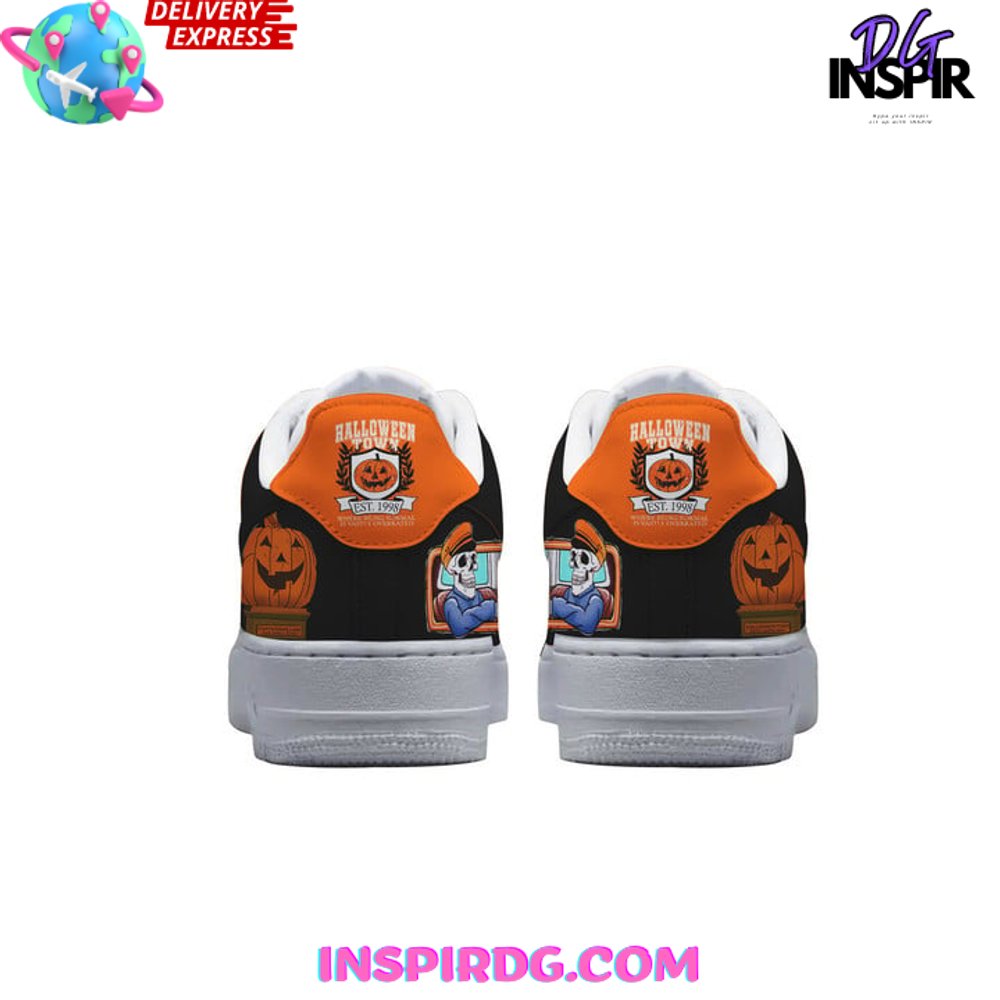 Ideafootwear Halloweentown Air Low-Top Sneakers Shoes For Men And Women 1