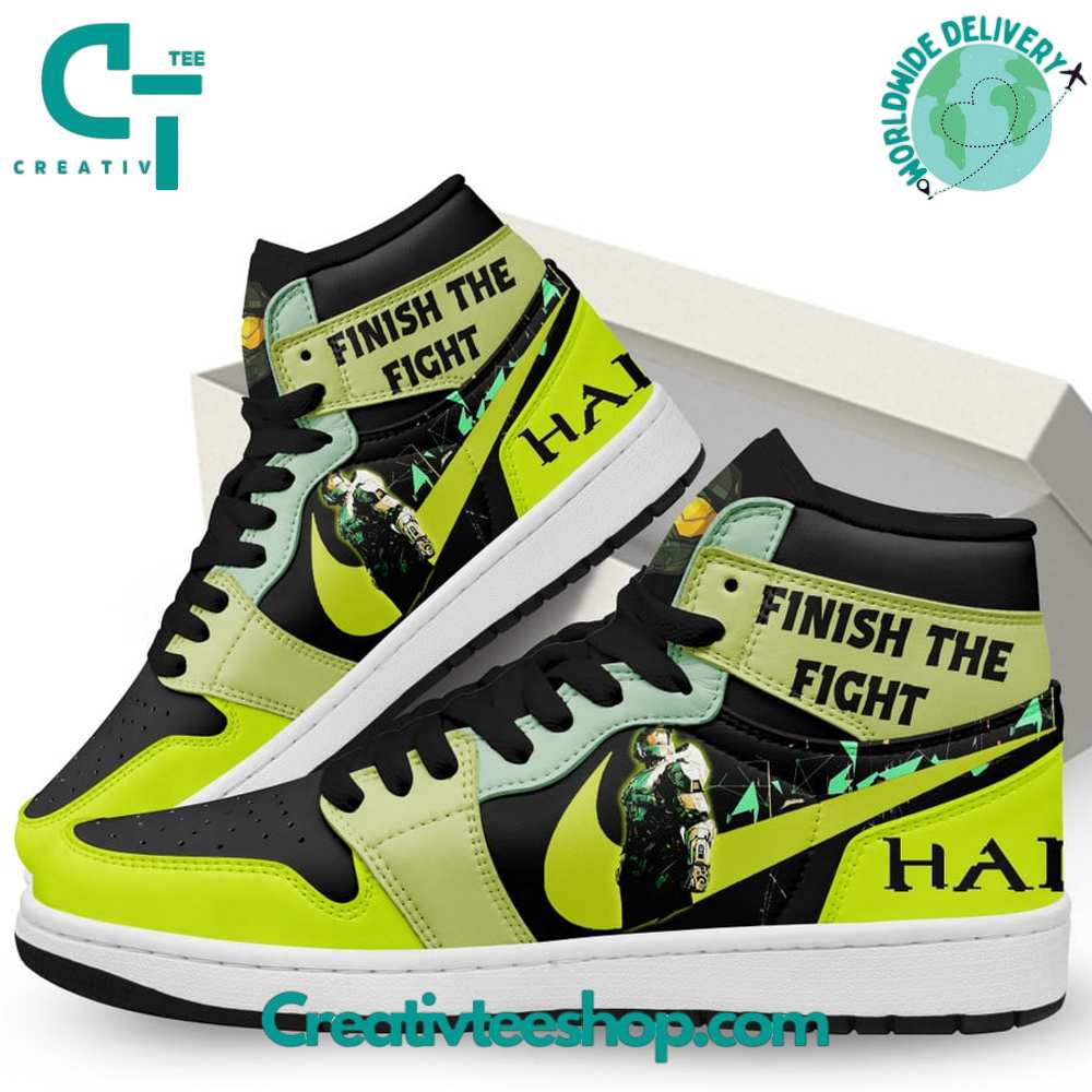 Ideafootwear Halo Finish The Fight AJ1 High Sneakers Shoes For Men And Women 1