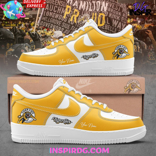 Ideafootwear Hamilton Tiger-Cats Air Low-Top Sneakers Shoes For Men And Women 2