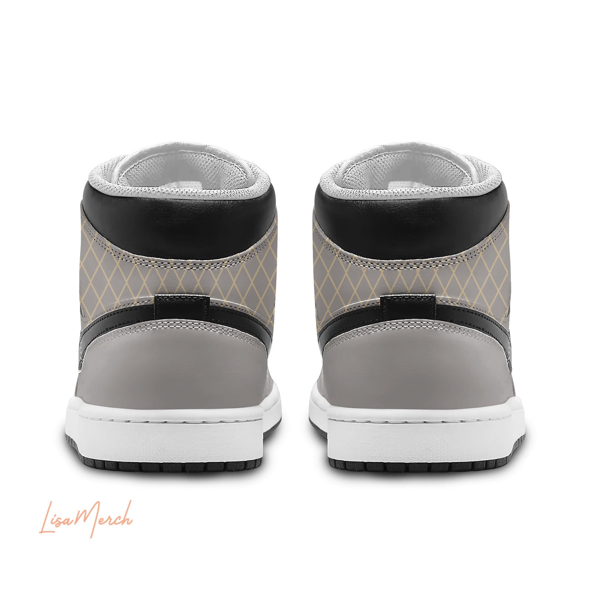 Ideafootwear Hammered Threads AJ1 High Sneakers Shoes For Men And Women 1