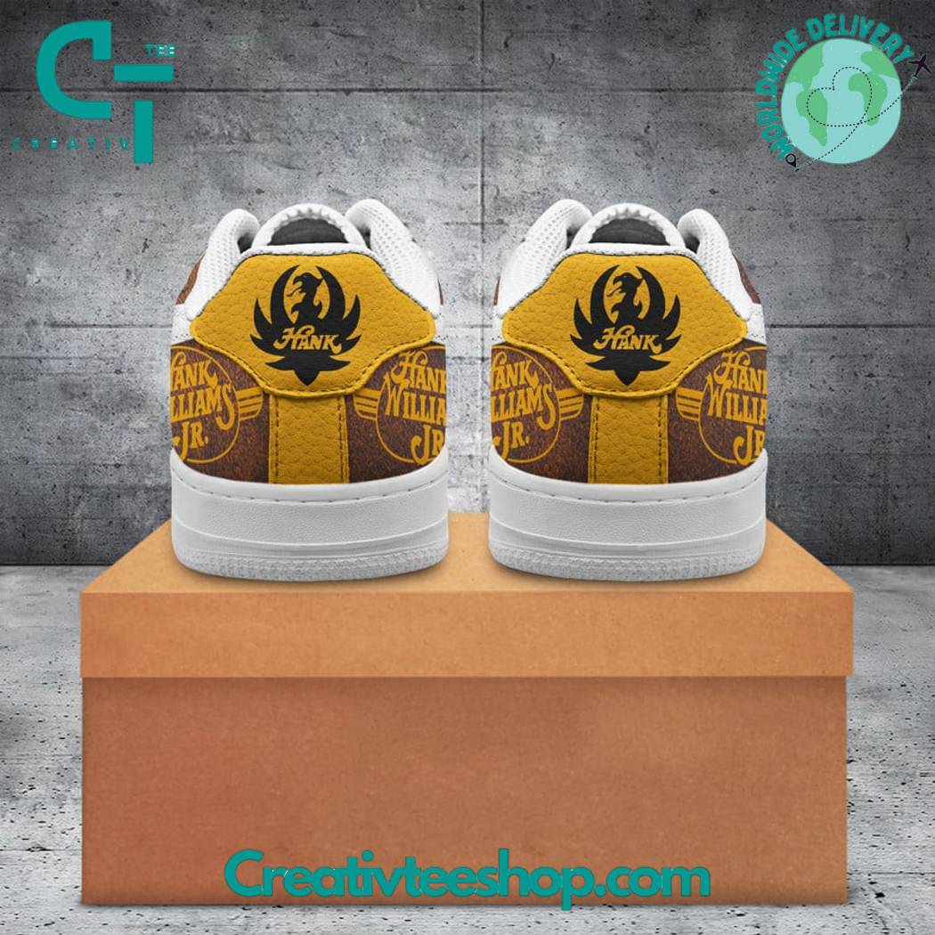 Ideafootwear Hank Williams Jr Nike  Air Low-Top Sneakers Shoes For Men And Women 1