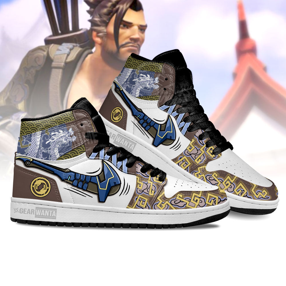Ideafootwear Hanzo Overwatch AJ1 High Sneakers Shoes For Men And Women 1