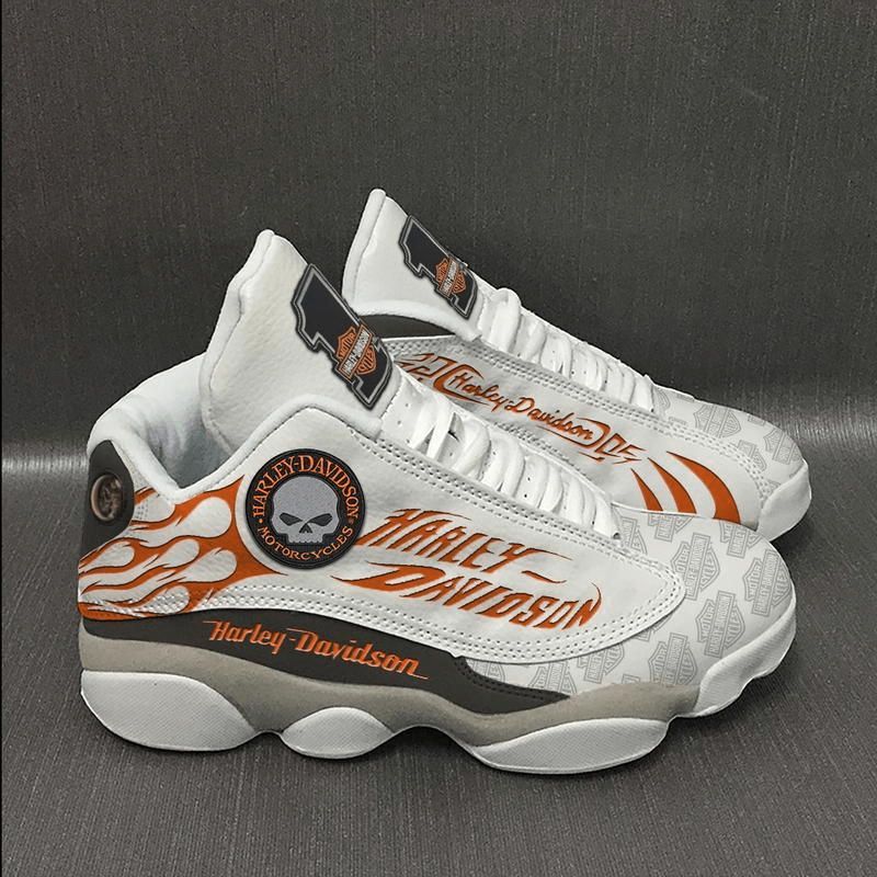 Ideafootwear Harley Davidson AJ13 Sneakers Shoes For Men And Women 8