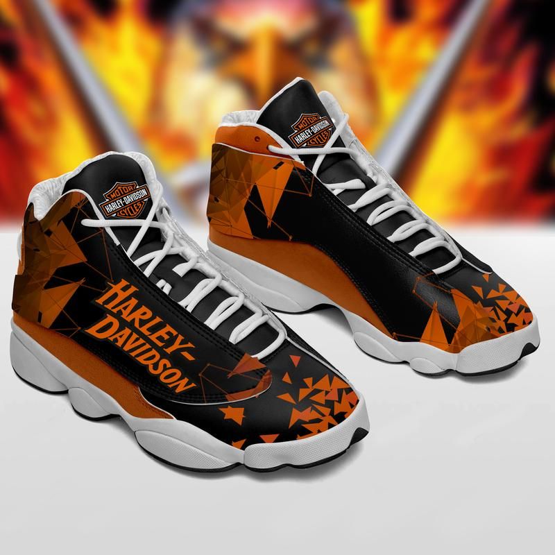 Ideafootwear Harley Davidson AJ13 Sneakers Shoes For Men And Women 25