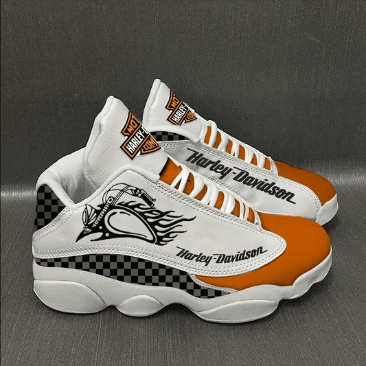 Ideafootwear Harley Davidson AJ13 Sneakers Shoes For Men And Women 6