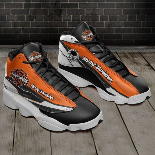Ideafootwear Harley Davidson AJ13 Sneakers Shoes For Men And Women 5