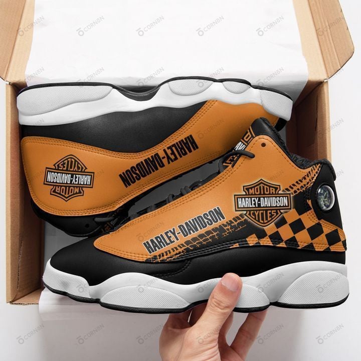 Ideafootwear Harley Davidson AJ13 Sneakers Shoes For Men And Women 13