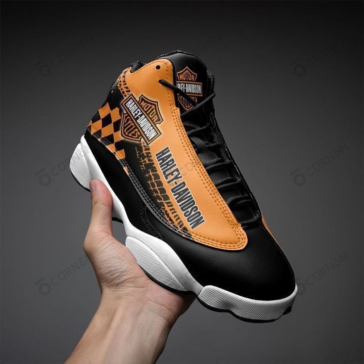 Ideafootwear Harley Davidson AJ13 Sneakers Shoes For Men And Women 13