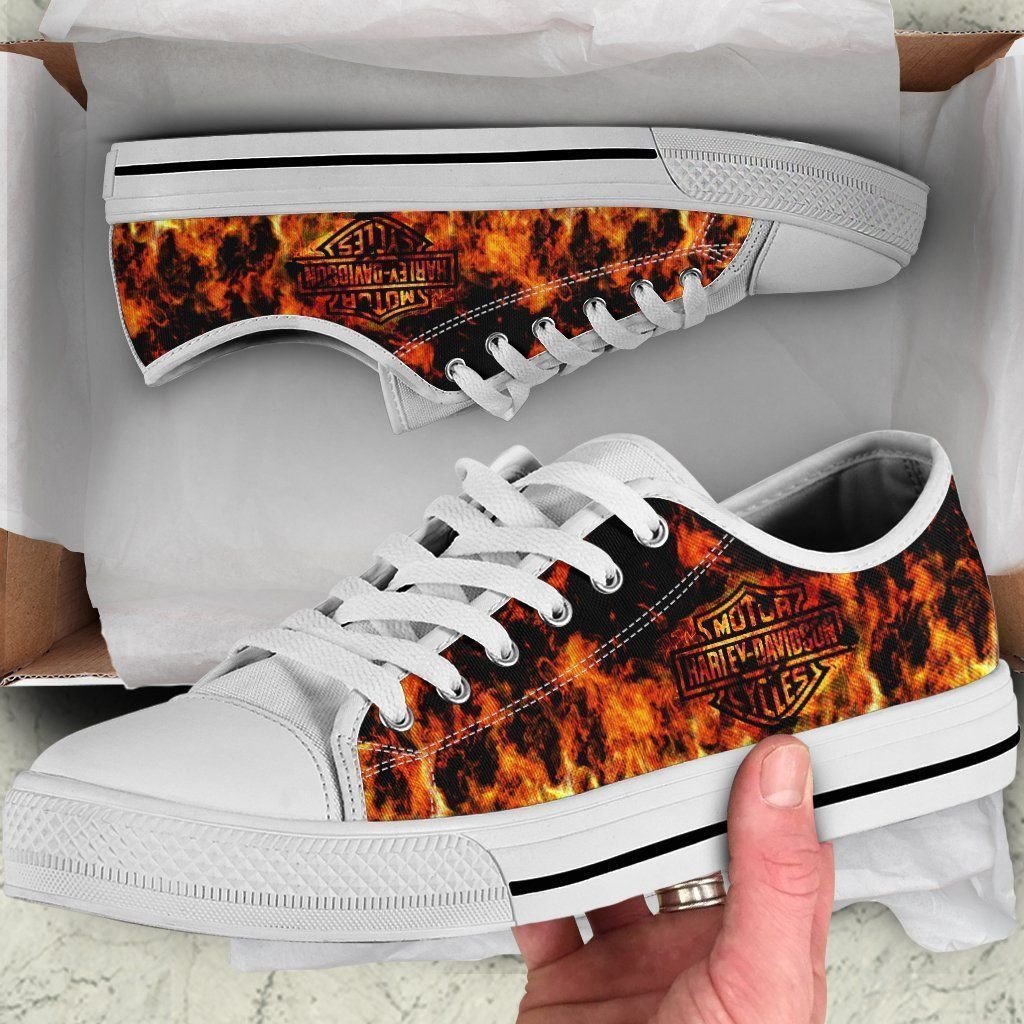 Ideafootwear Harley Davidson Skate Stan Shoes Sneakes For Men And Women 1