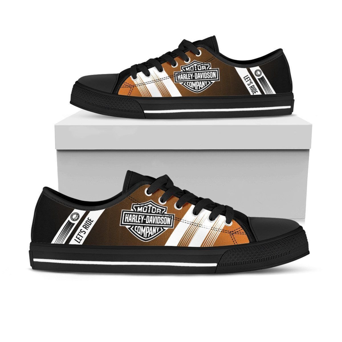 Ideafootwear Harley Davidson Skate Stan Shoes Sneakes For Men And Women 9