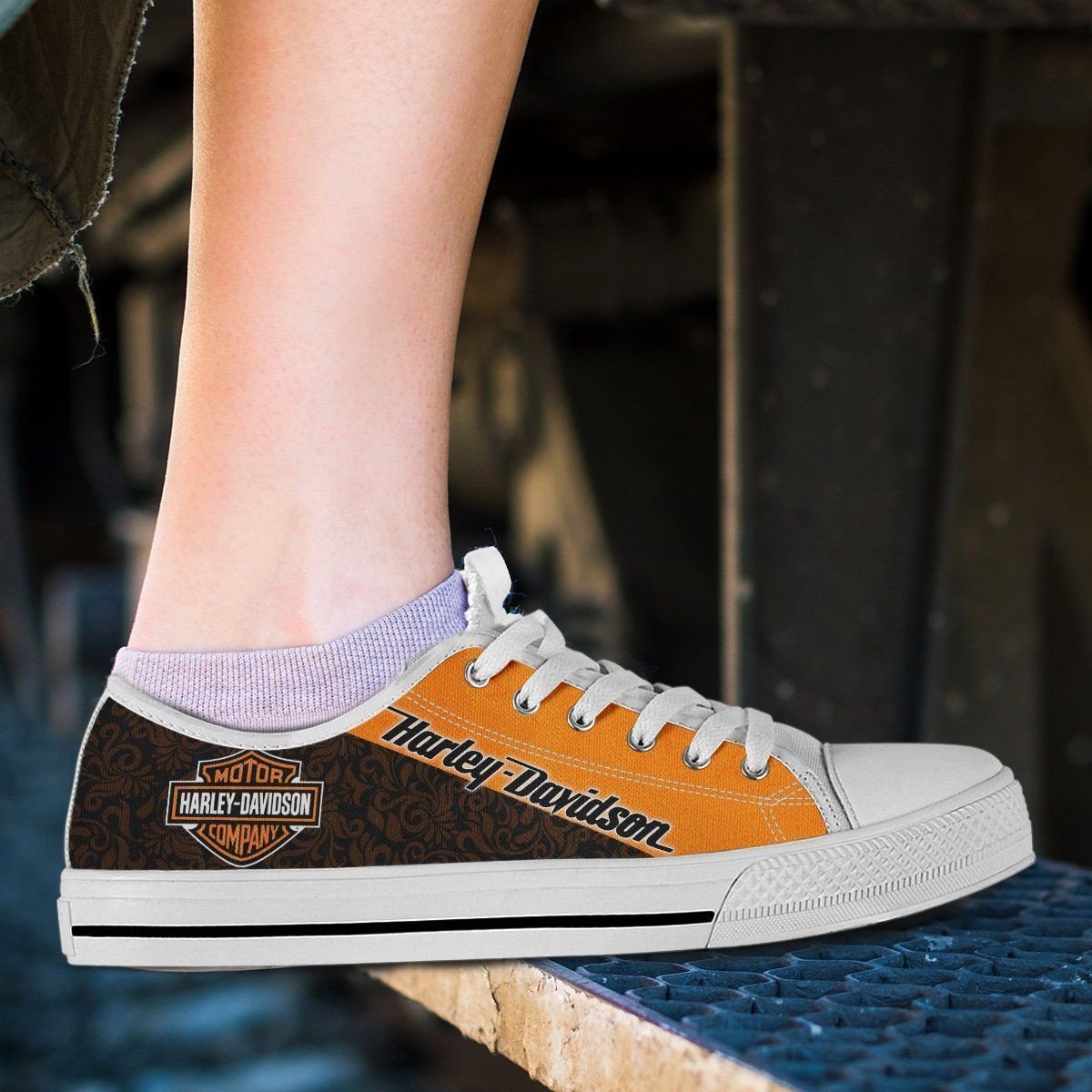 Ideafootwear Harley Davidson Skate Stan Shoes Sneakes For Men And Women 2