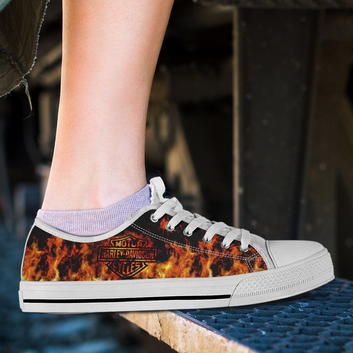 Ideafootwear Harley Davidson Skate Stan Shoes Sneakes For Men And Women 1