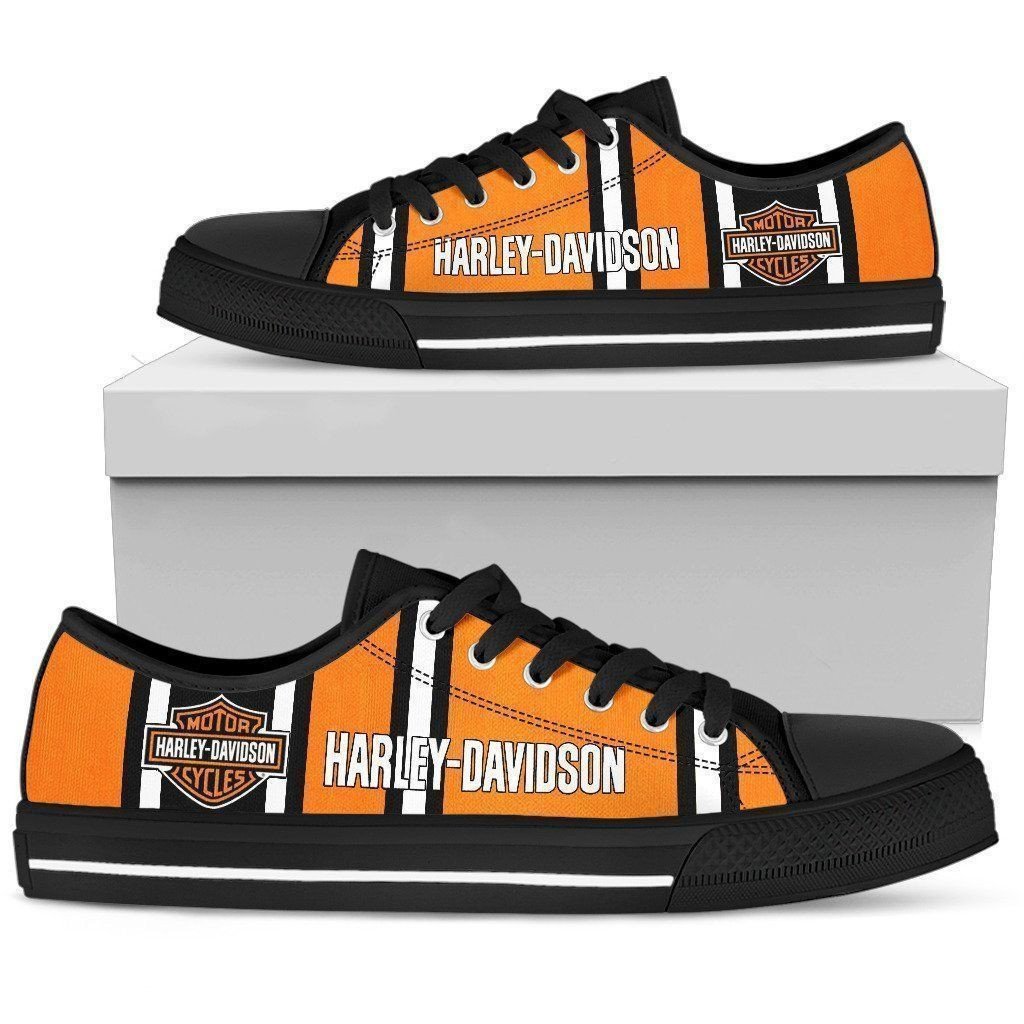 Ideafootwear Harley Davidson Skate Stan Shoes Sneakes For Men And Women 4