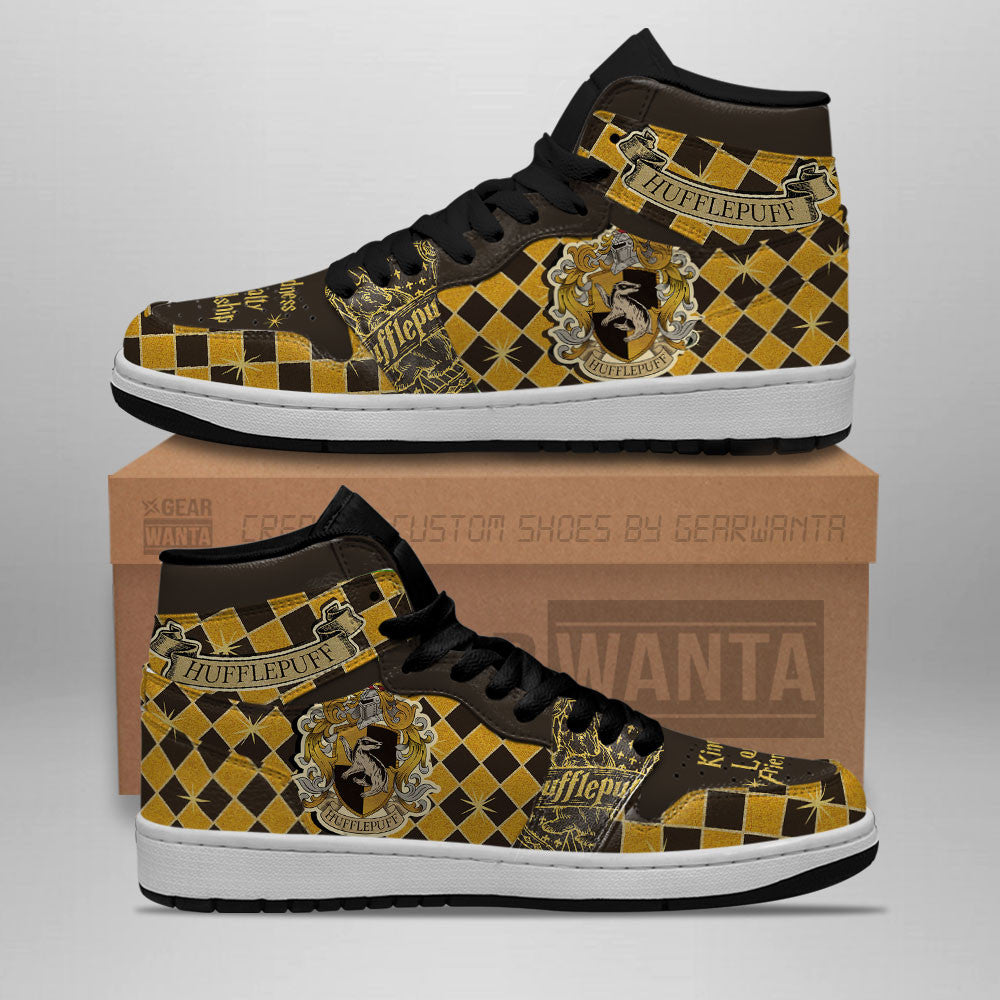 Ideafootwear Harry Potter AJ1 High Sneakers Shoes For Men And Women 3