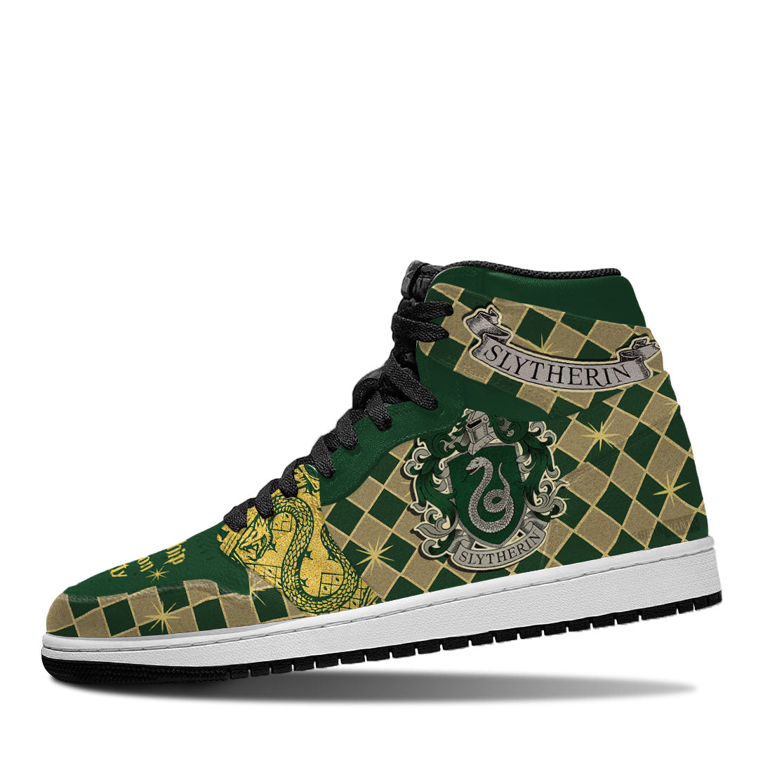 Ideafootwear Harry Potter AJ1 High Sneakers Shoes For Men And Women 1