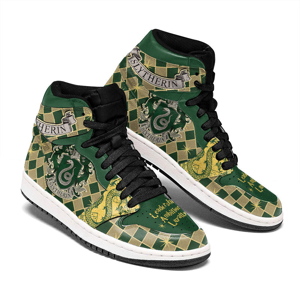 Ideafootwear Harry Potter AJ1 High Sneakers Shoes For Men And Women 1