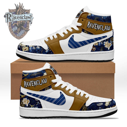 Ideafootwear Harry Potter Ravenclaw AJ1 High Sneakers Shoes For Men And Women 1
