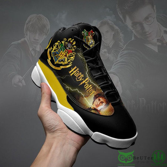 Ideafootwear Harry Potter Thunderstorm AJ13 Sneakers Shoes For Men And Women 1