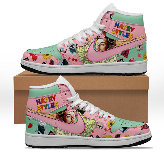 Ideafootwear Harry Styles AJ1 High Sneakers Shoes For Men And Women 7